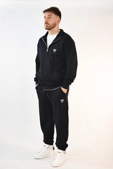 Felpa mezza zip 054 BERNA