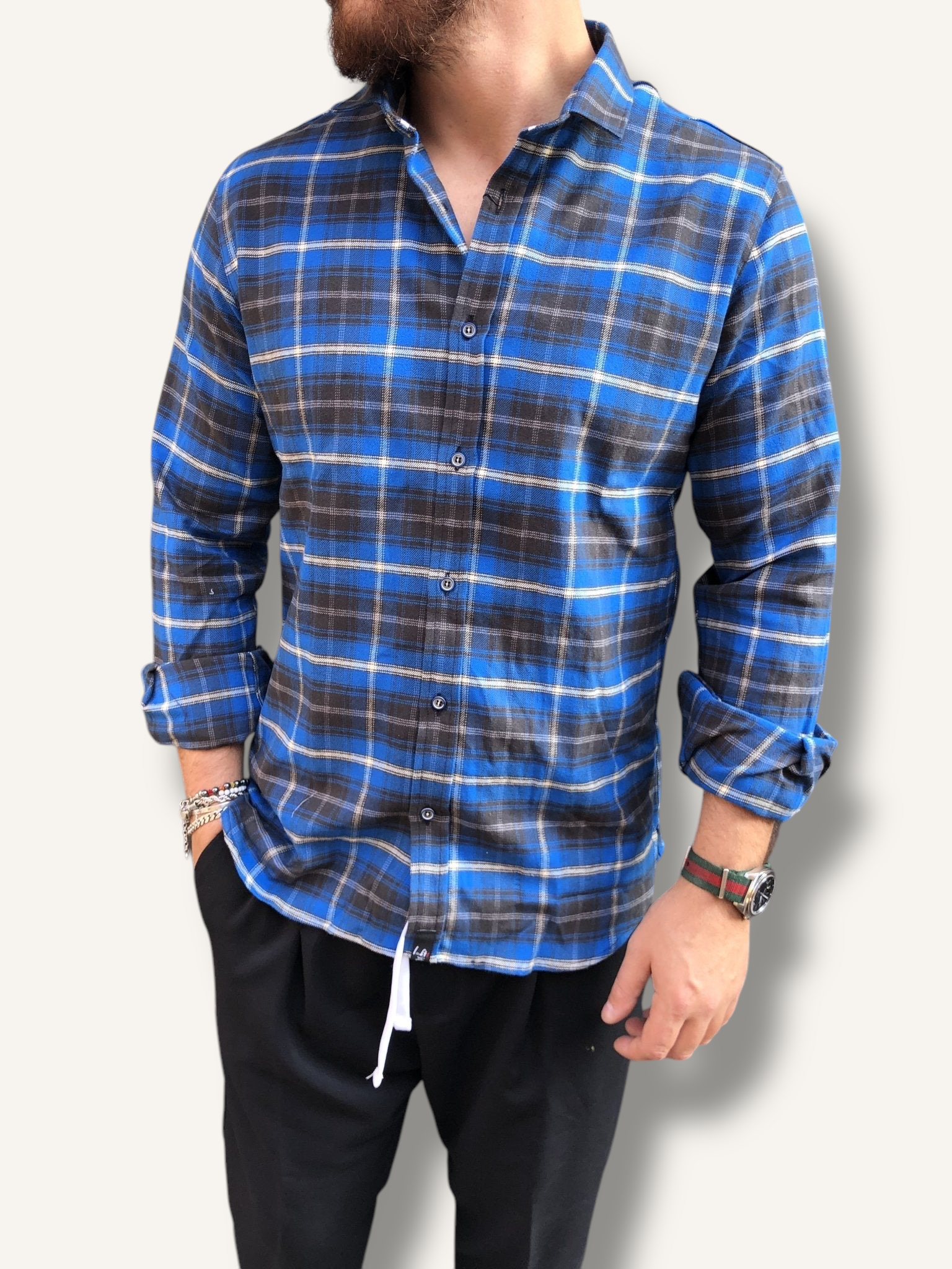 Camicia check LOFT1