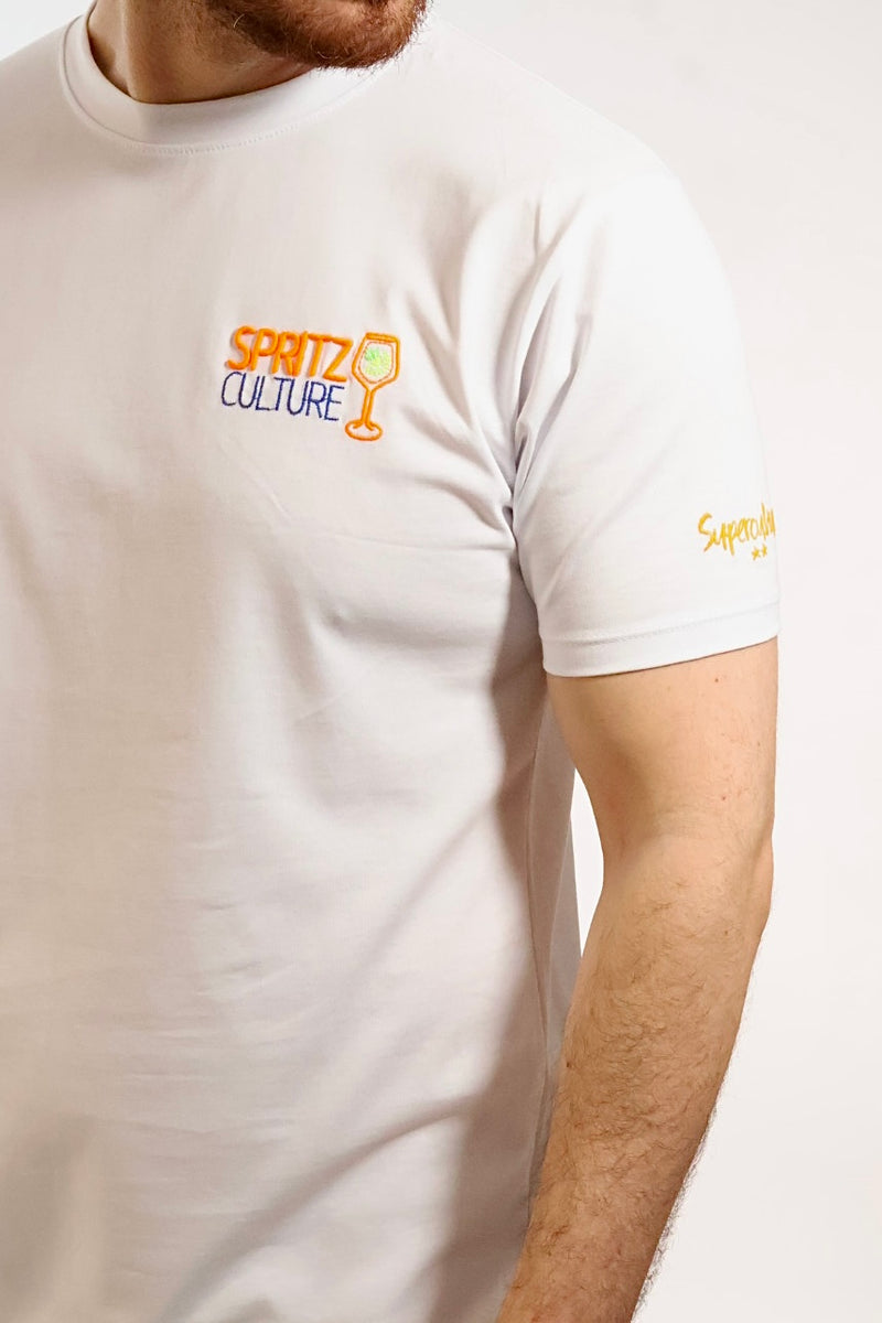 T-shirt ricamo spritz culture 1847 SUPERCULTURE