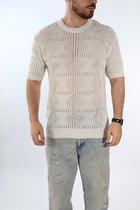 T shirt in maglia traforata 506 J.W