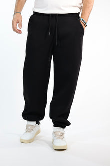 Pantalone 074-1 jogger nero  BERNA