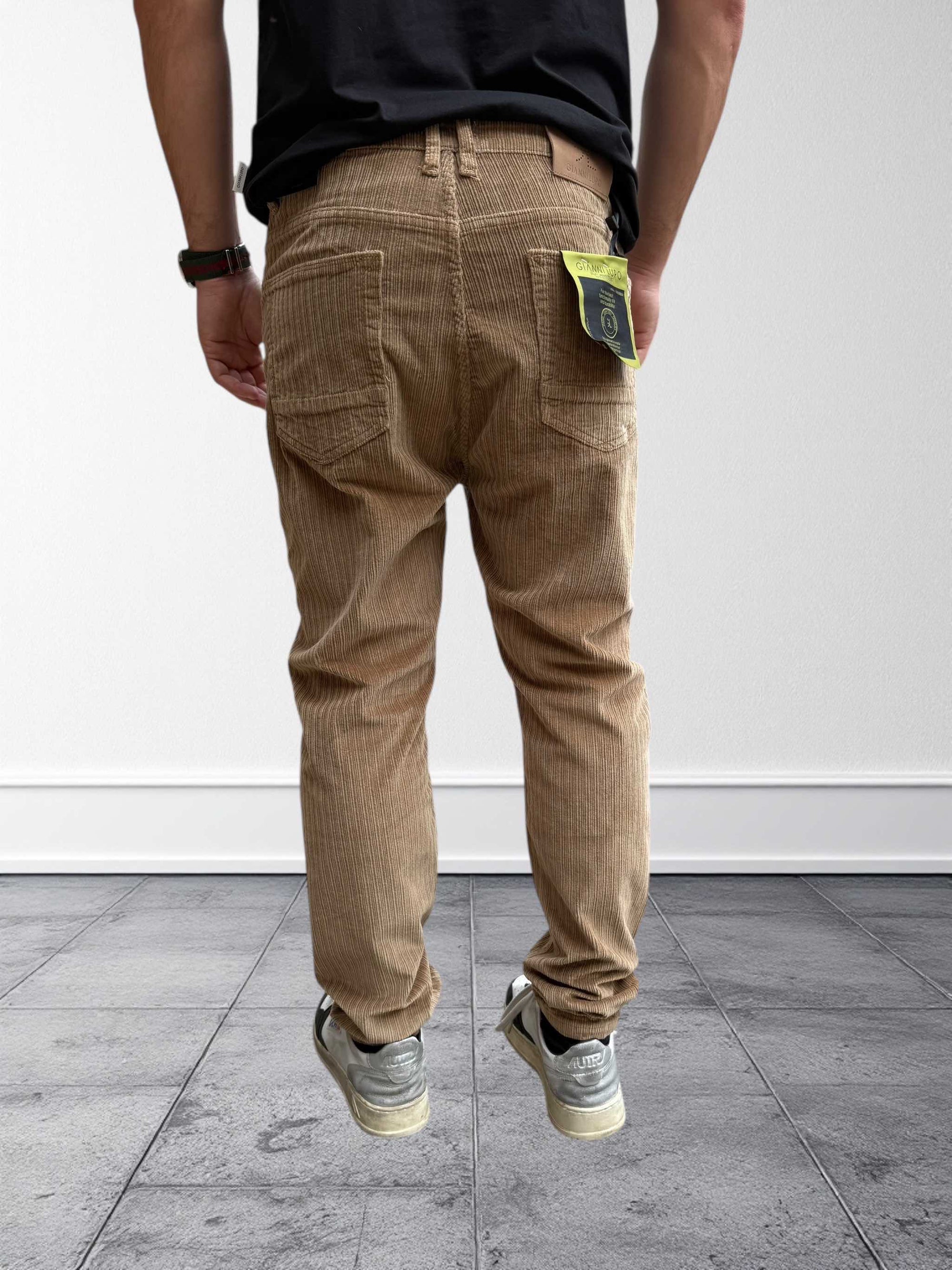 Pantalone velluto 527YH GIANNI LUPO