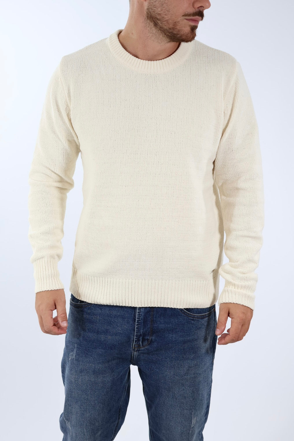 Maglione ciniglia regular  535S GIANNI LUPO