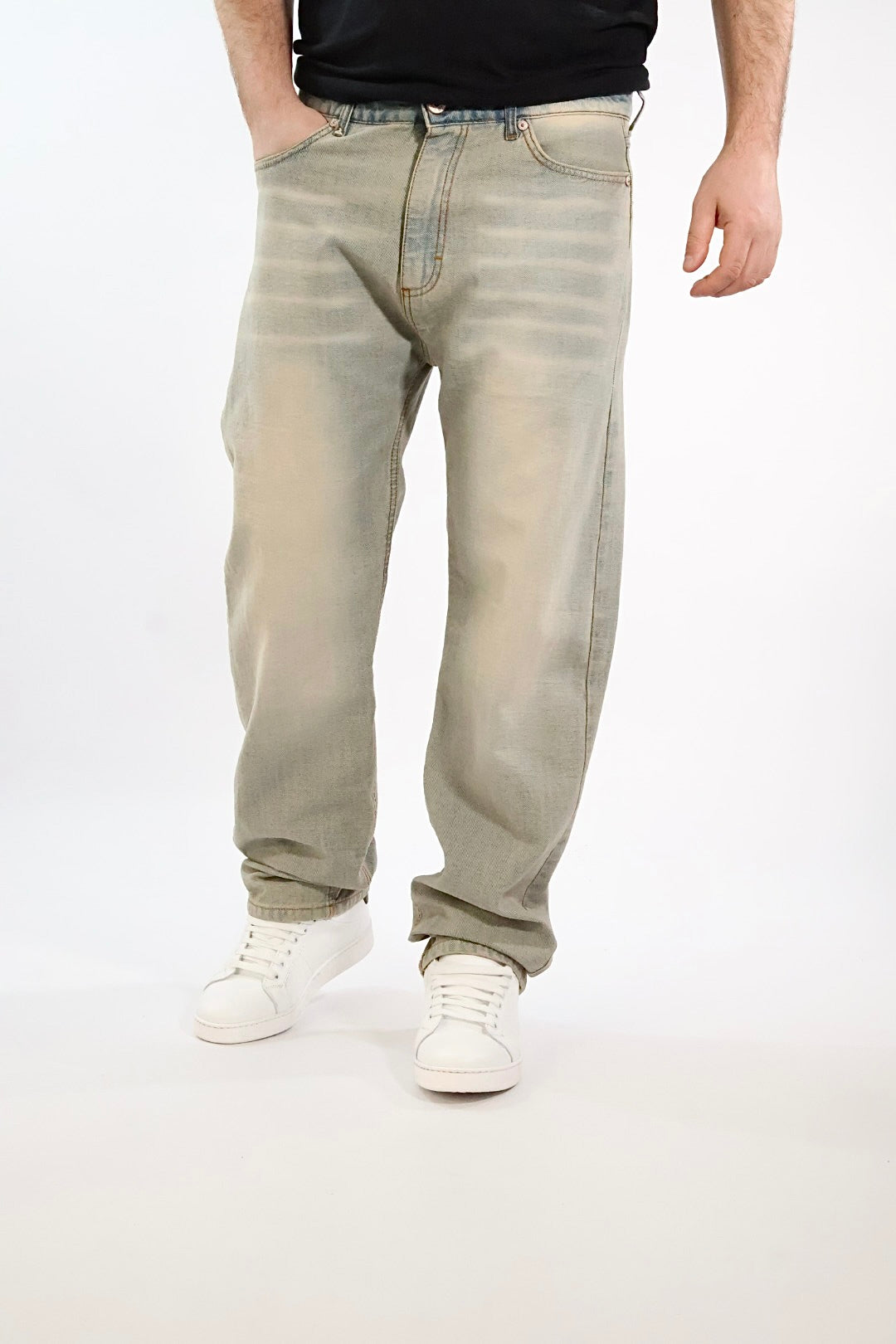 Jeans Denim sabbiato straight 071 BERNA