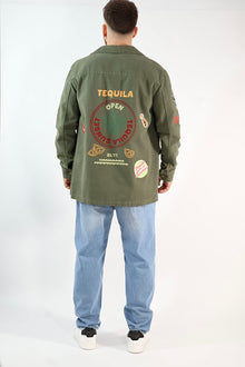 Sahariana Stampa/Patch Milirare TEQUILA57 BL11