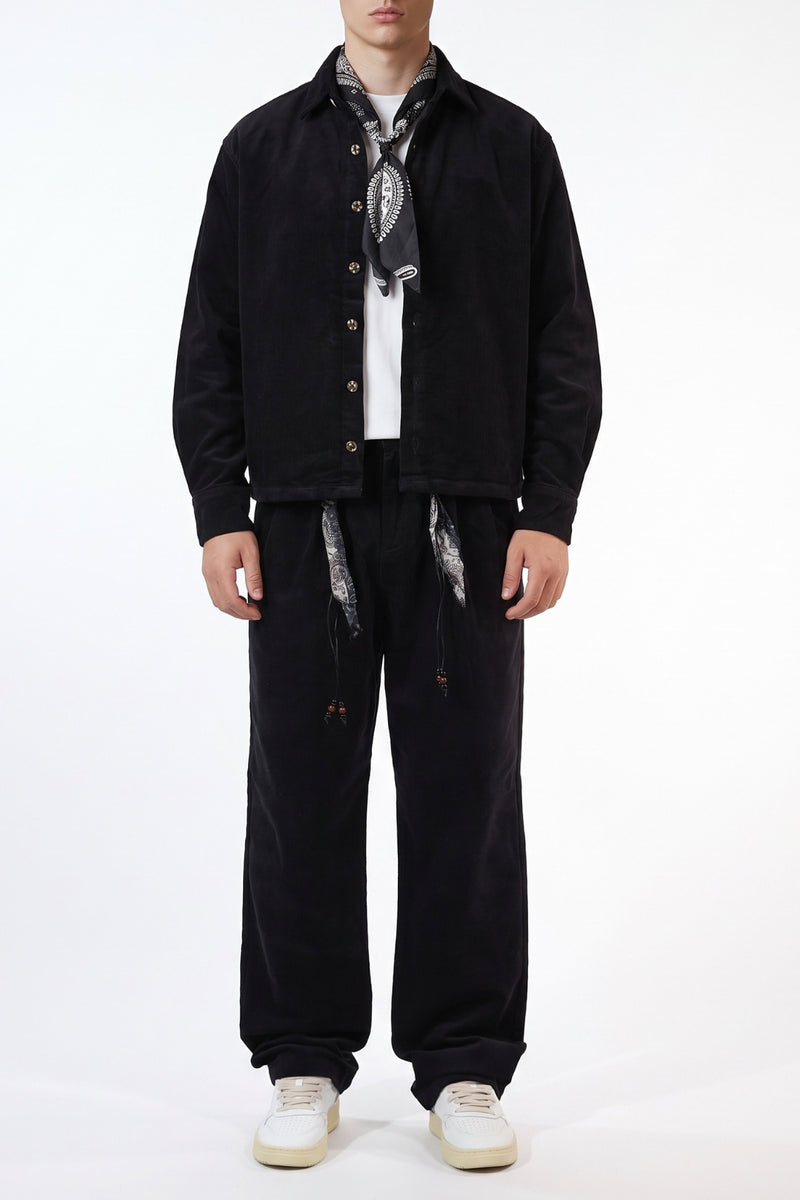 Pantalone 345 old style Jersey velluto  BERNA