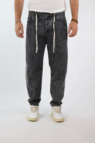 Jeans coulisse marmo BLK20730  BL11