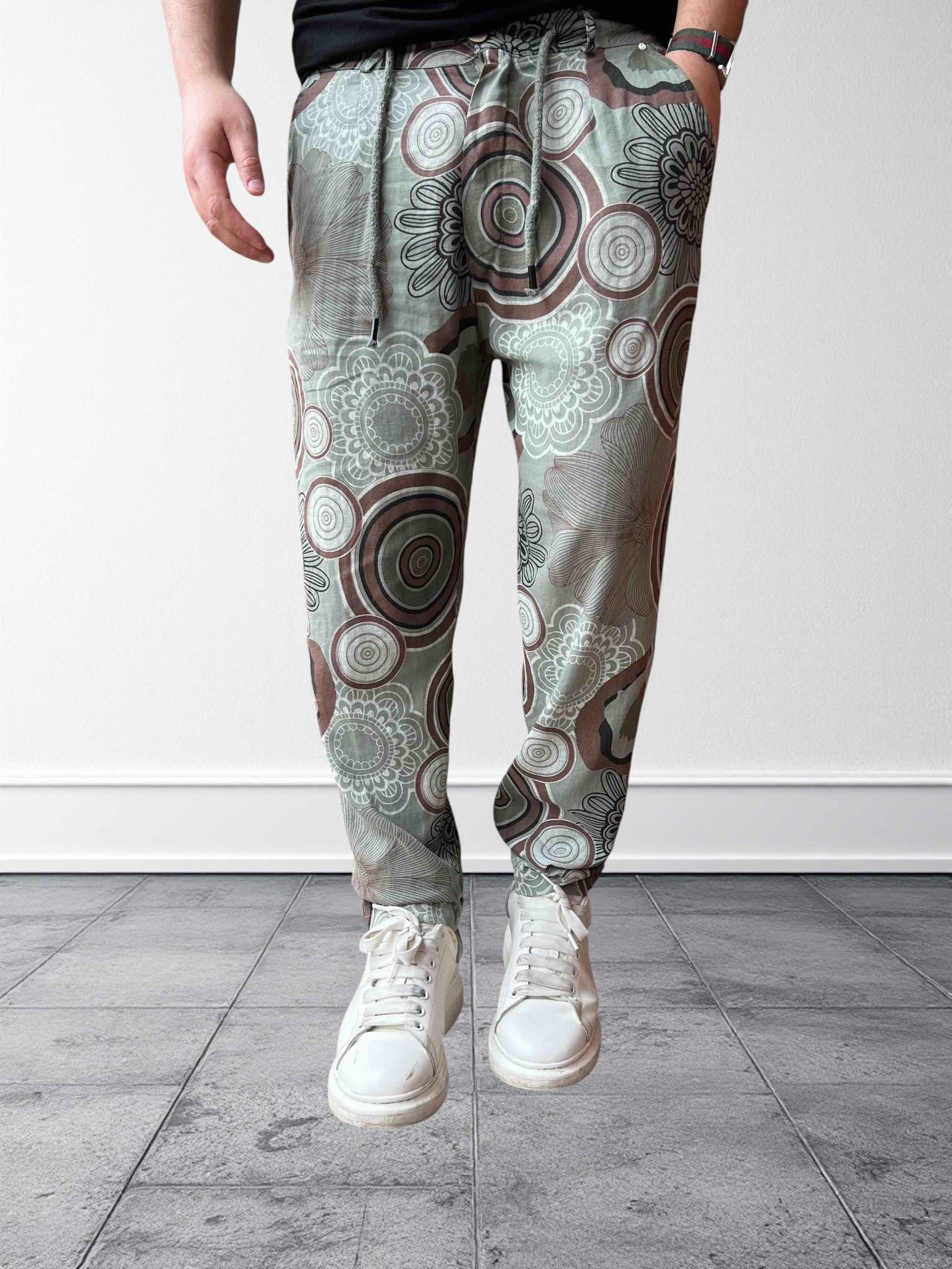 Pantalone lino/viscosa BL11