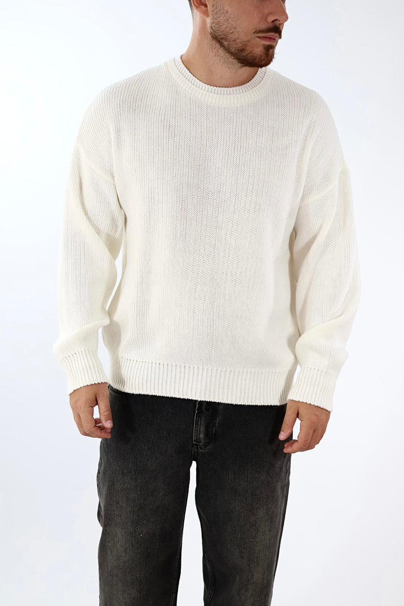 Maglione paricollo cropped fit  M55 OVERD