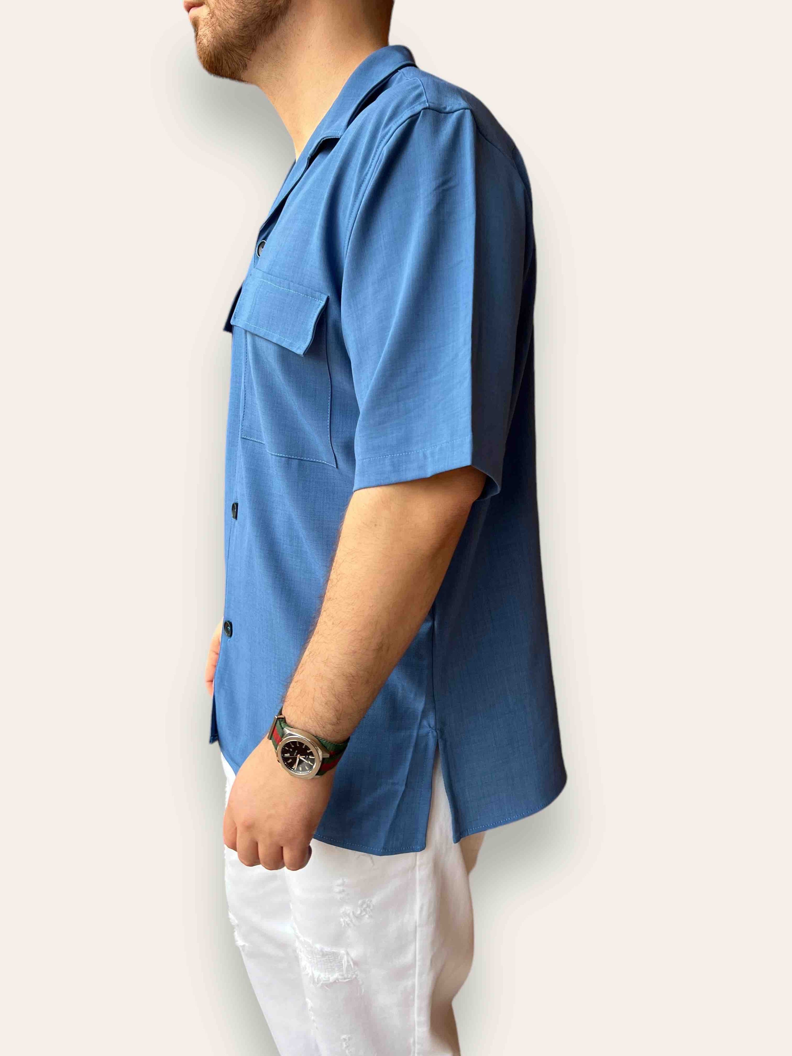 Camicia manica corta over OVERD