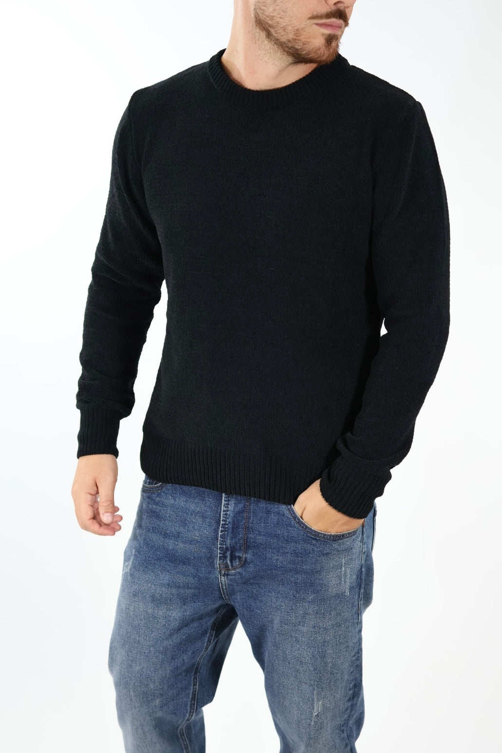 Maglione ciniglia regular 535S GIANNI LUPO