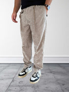 Pantalone devorè in velluto  ricamato 143 BERNA