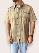 Camicia ricamo coloniale BERNA