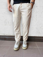 Pantalone righe lavorato BERNA