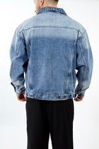 Giacca denim relaxed fit TOM J09 OVER-D