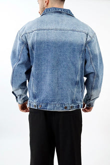 Giacca denim relaxed fit TOM J09 OVER-D