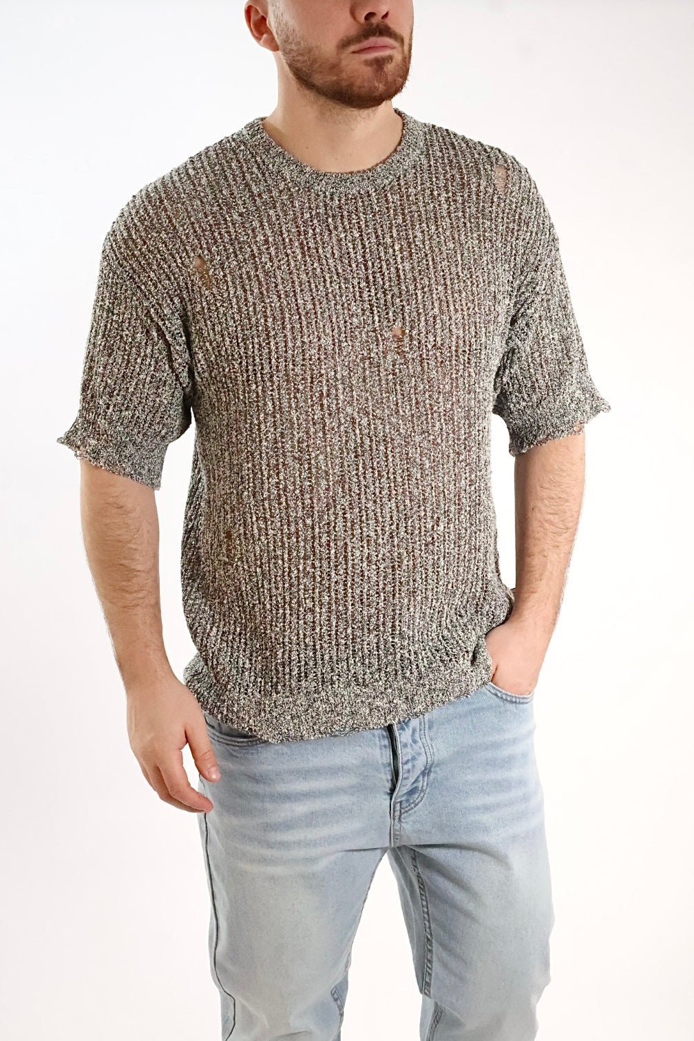 Girocollo m/m traforato 020 BERNA