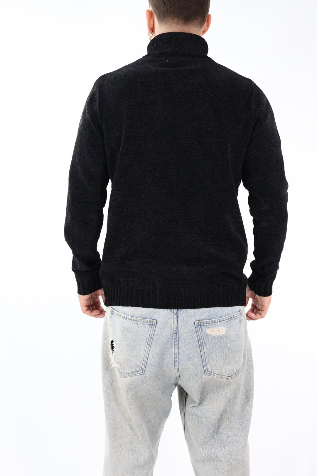 Maglione 391 dolcevita ciniglia LANDEK