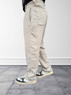 Pantalone maputo lino/cotone chino wide fit PONT