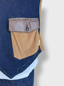 Gilet dettagli velluto 135 BERNA