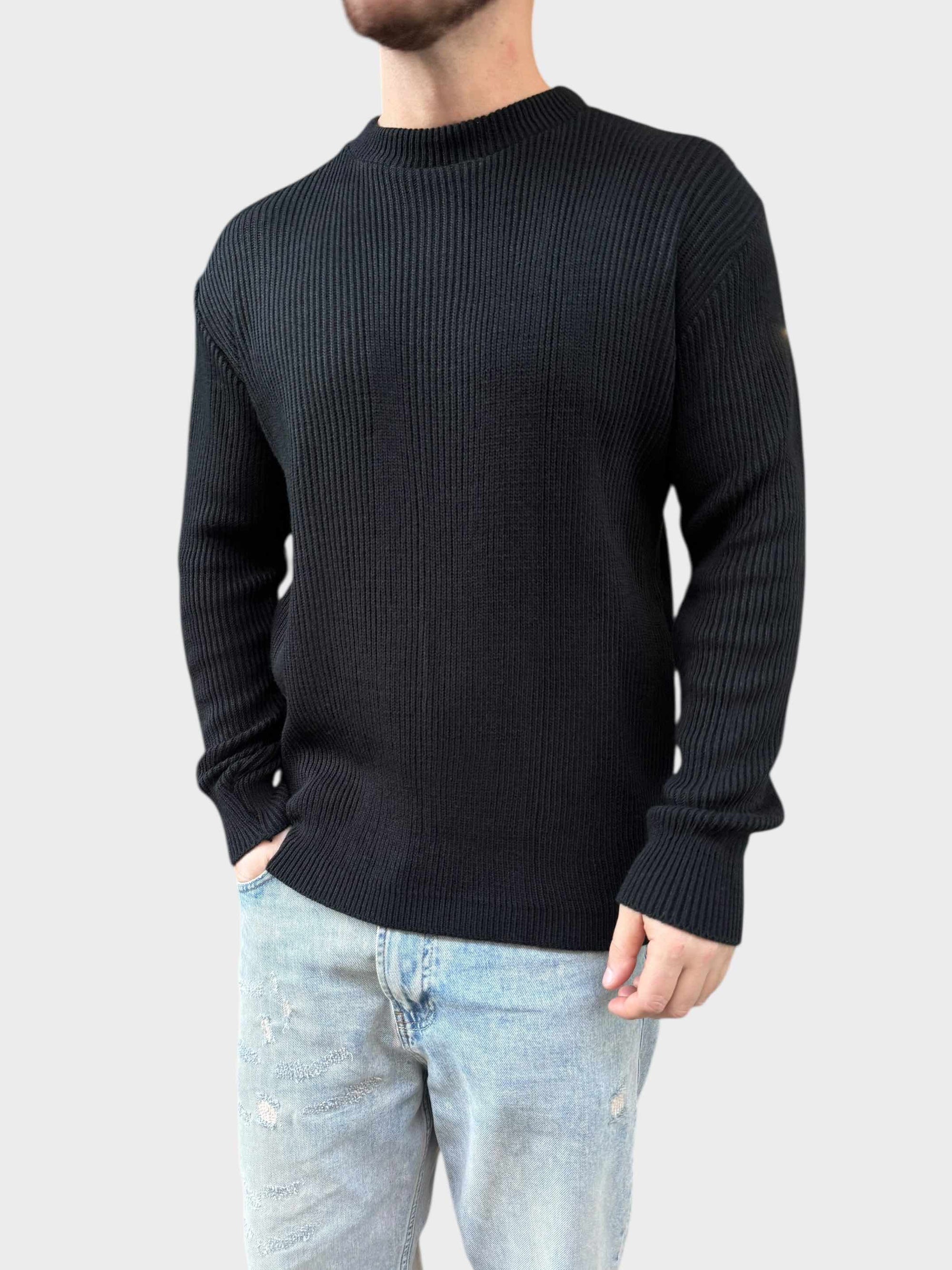 Maglione a coste NEW JOB BRAND