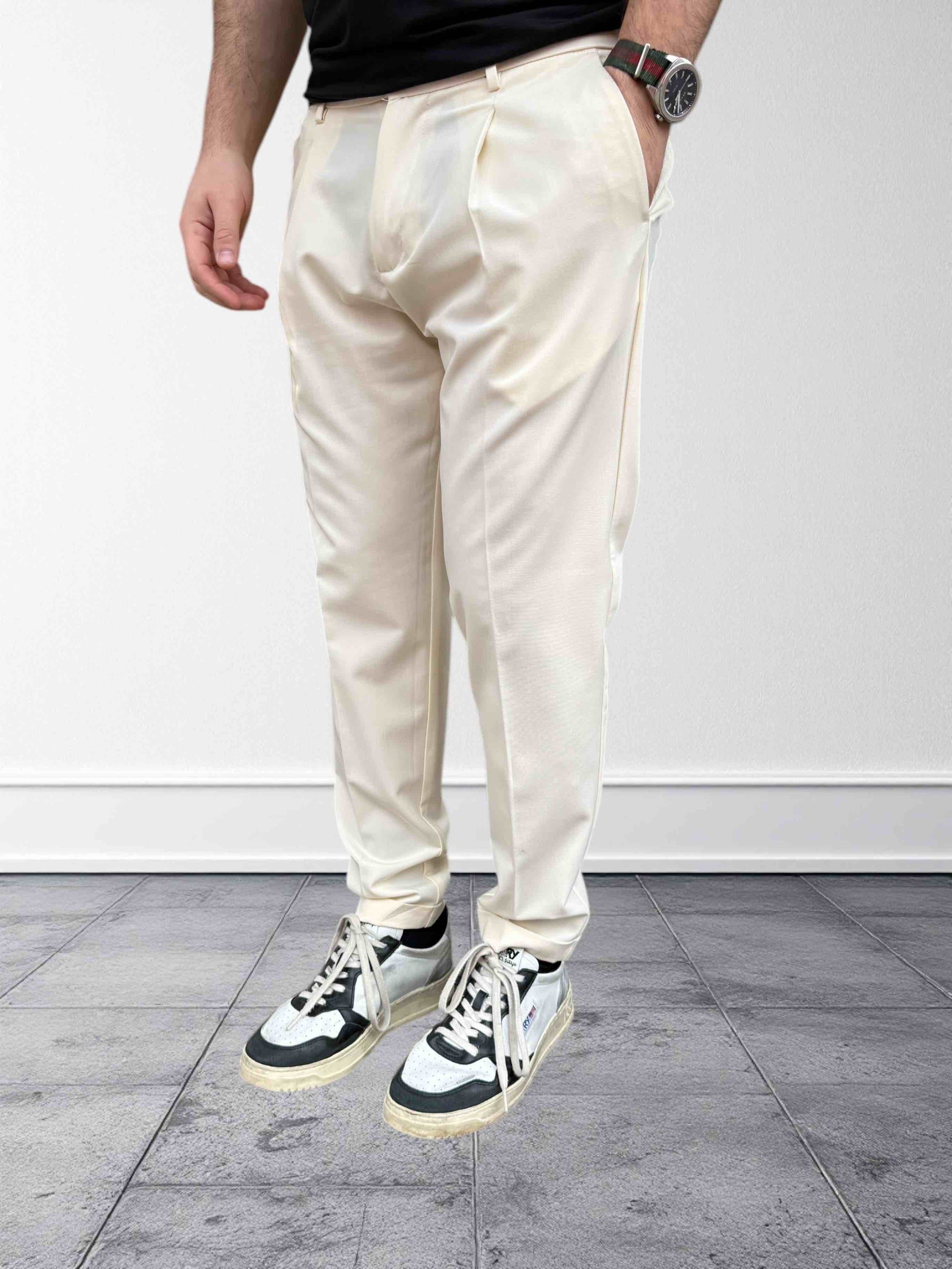 Pantalone pince tapered fit OVERD