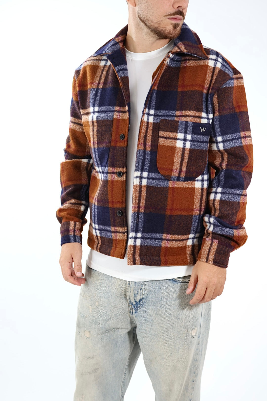 Giacca panno JL74 quadri  WHY NOT BRAND
