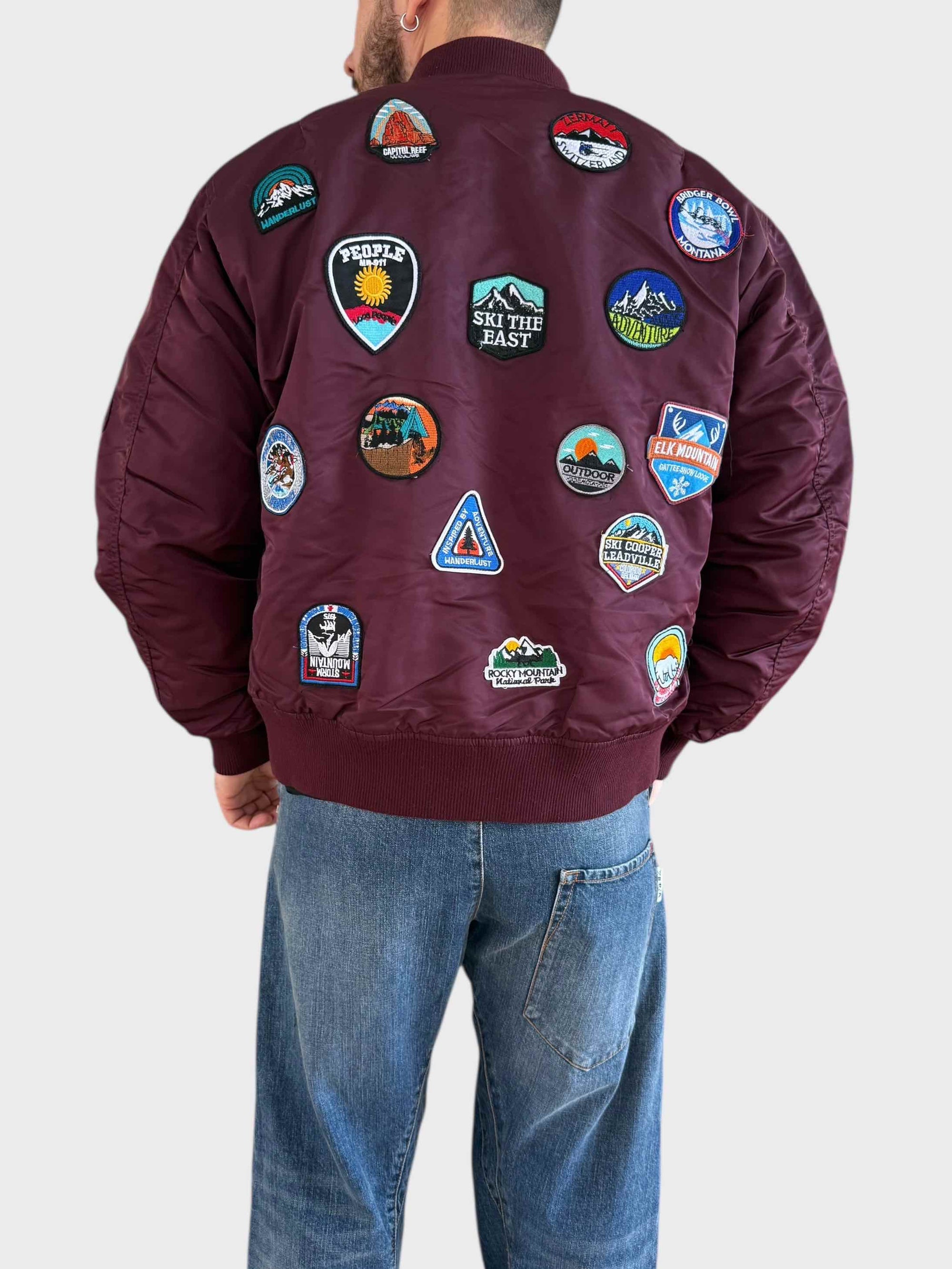 Giubbotto bomber patch 298 BERNA
