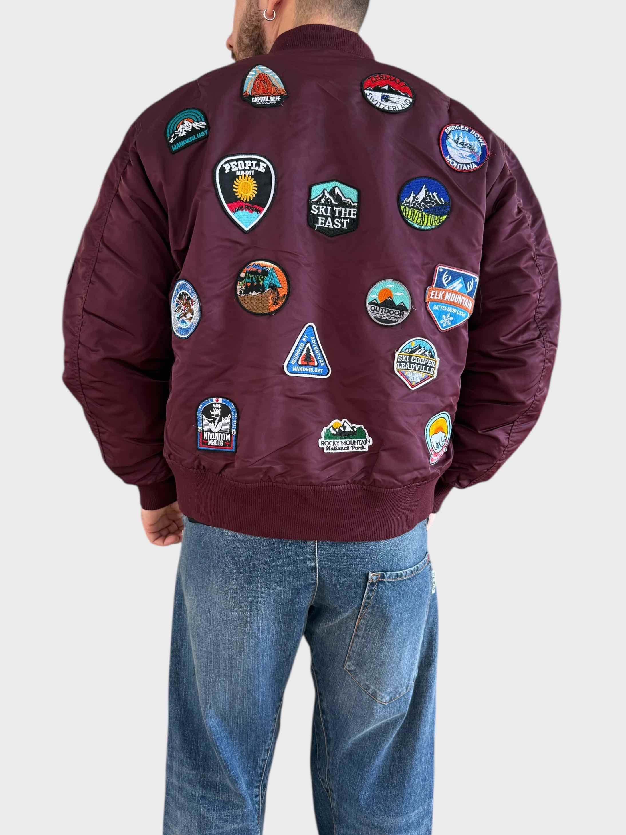 Giubbotto bomber patch 298 BERNA