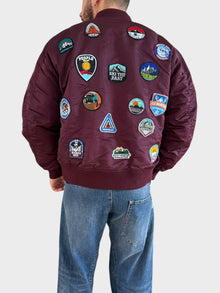 Giubbotto bomber patch 298 BERNA