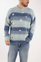 Maglione lana cropped buchi 273 BERNA