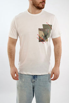 T-shirt doppio taschino camou Camou30 BL11