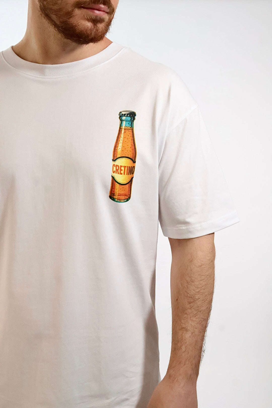 T-shirt stampa bitter  002  BL11