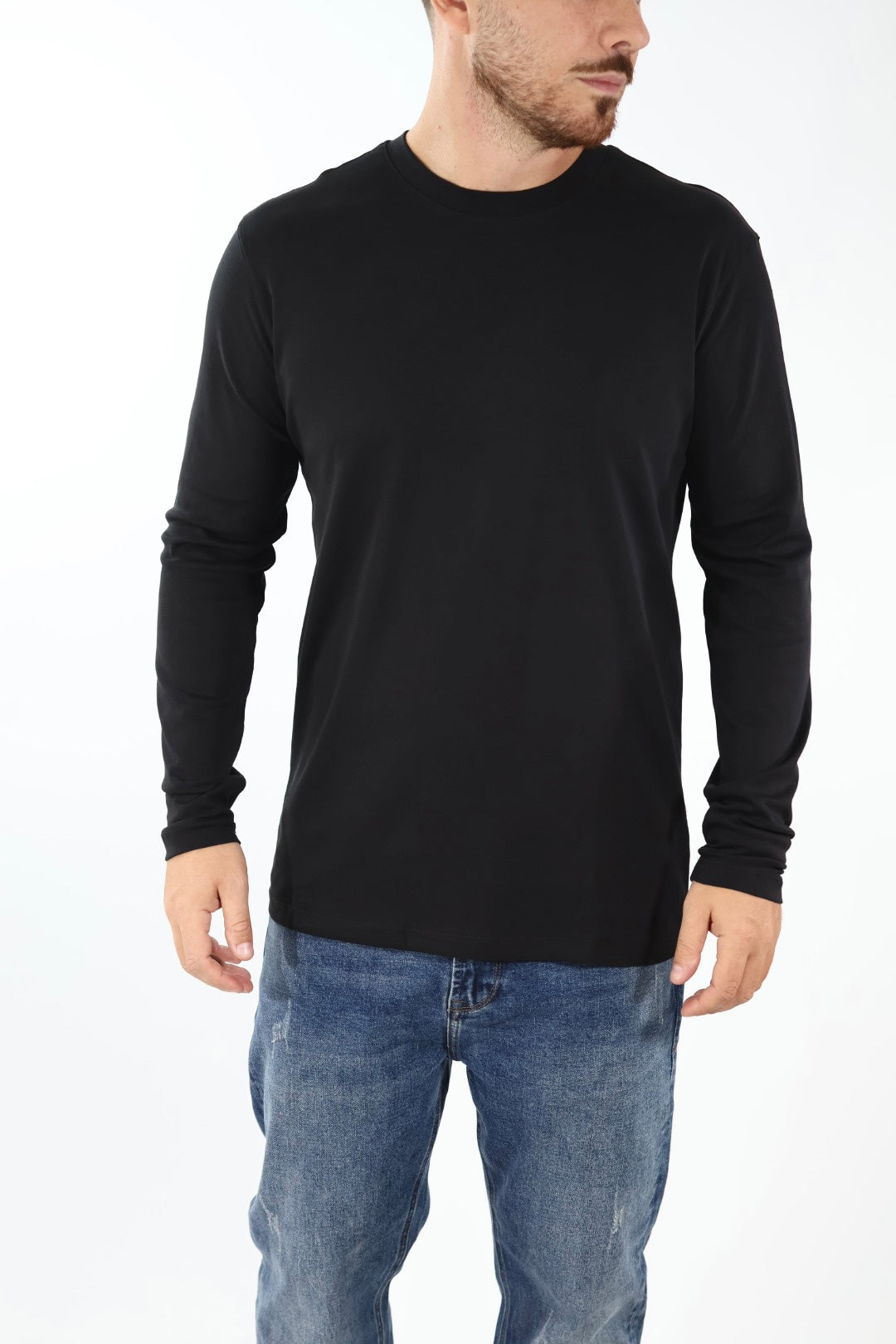 T-shirt basica m/l cotone 318F GIANNI LUPO