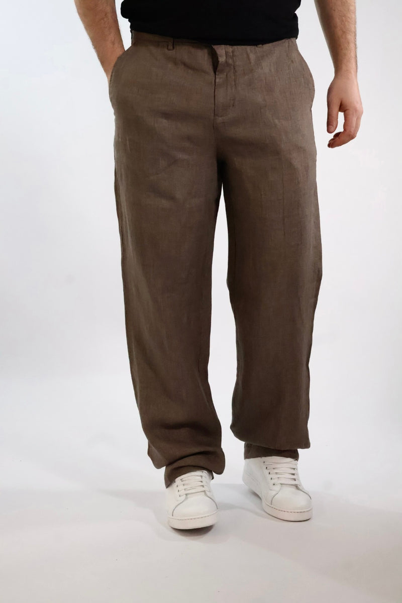 Pantalone lino 211BD GIANNI LUPO