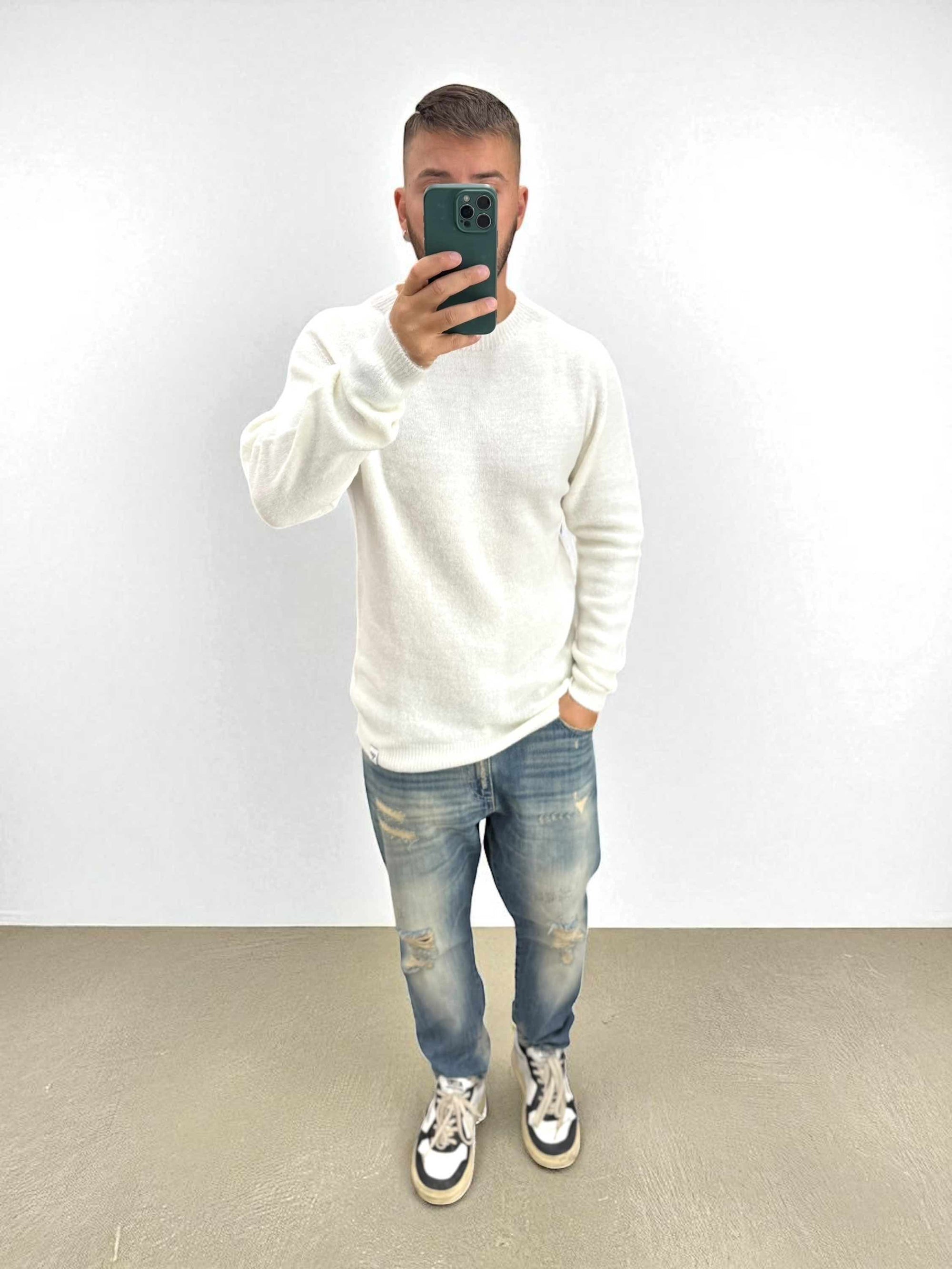 Maglione girocollo integrale 037 BERNA