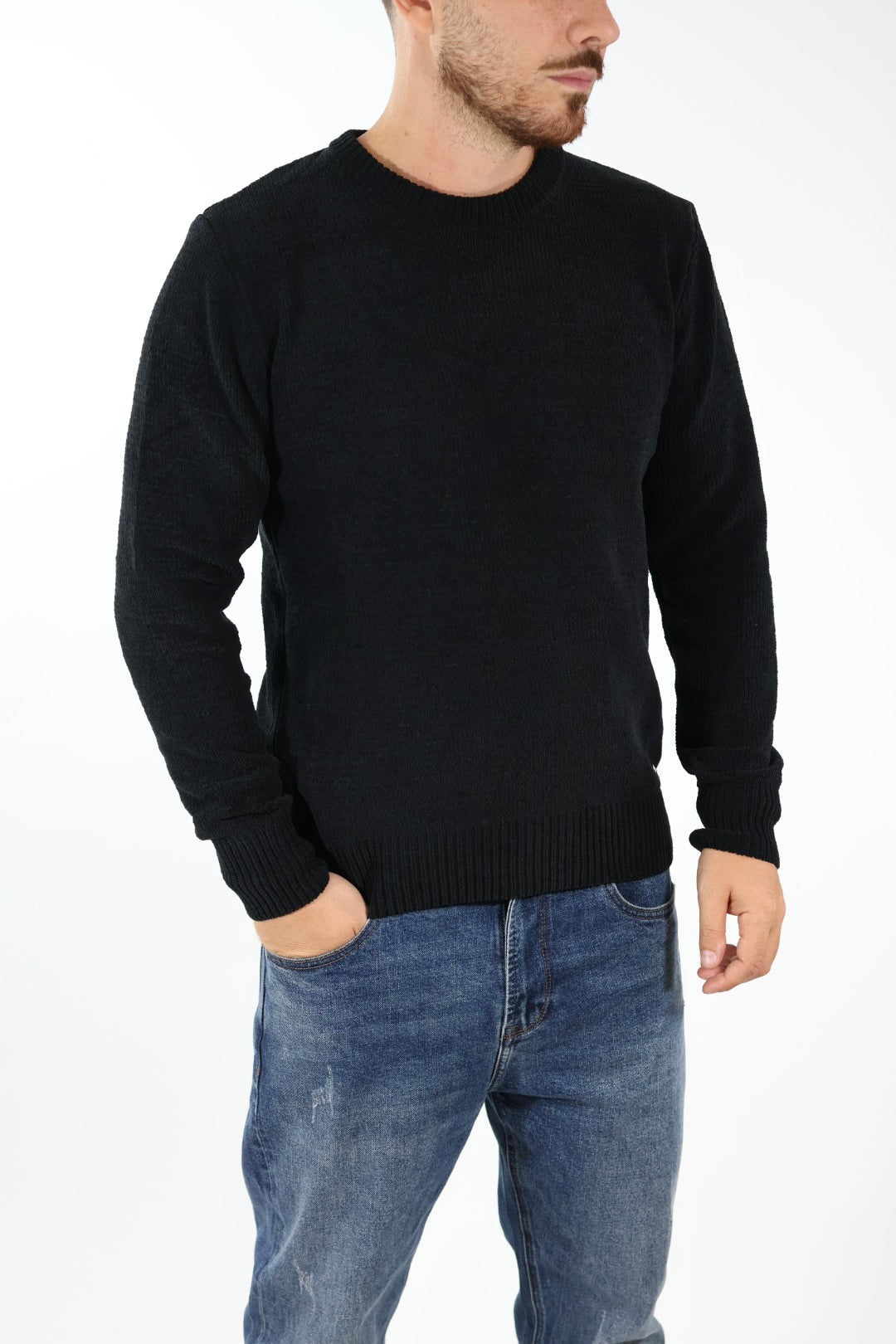 Maglione ciniglia regular 535S GIANNI LUPO