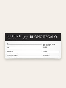 BUONO REGALO