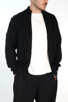 Cardigan 613 intreccio full zip  GIANNI LUPO