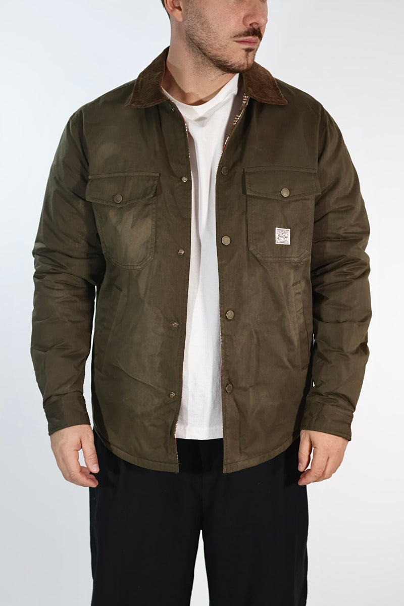 Giacca 269BD cerata collo velluto  GIANNI LUPO