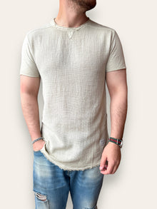 T shirt misto Lino BL11