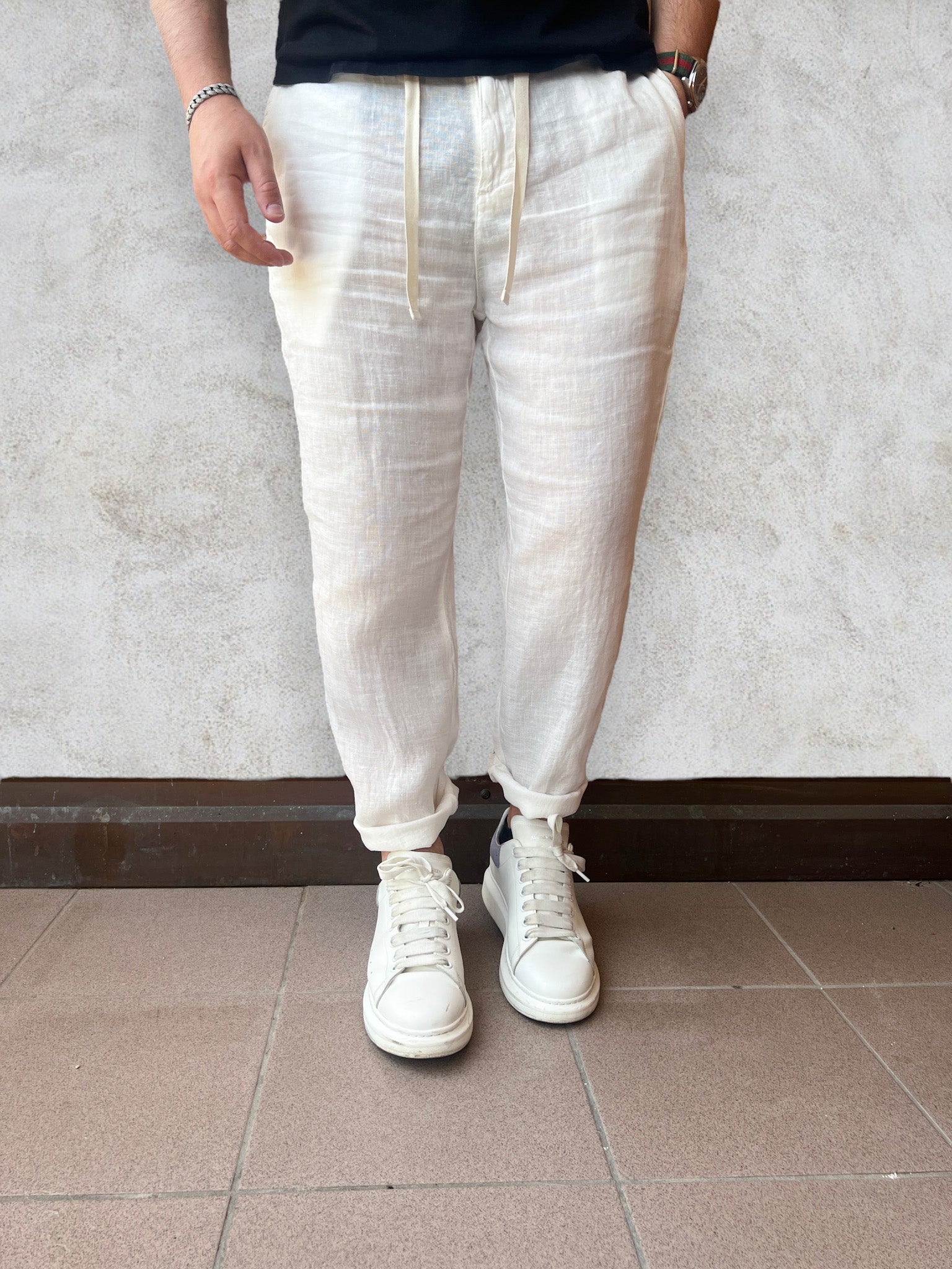 Pantalone Lino BL11