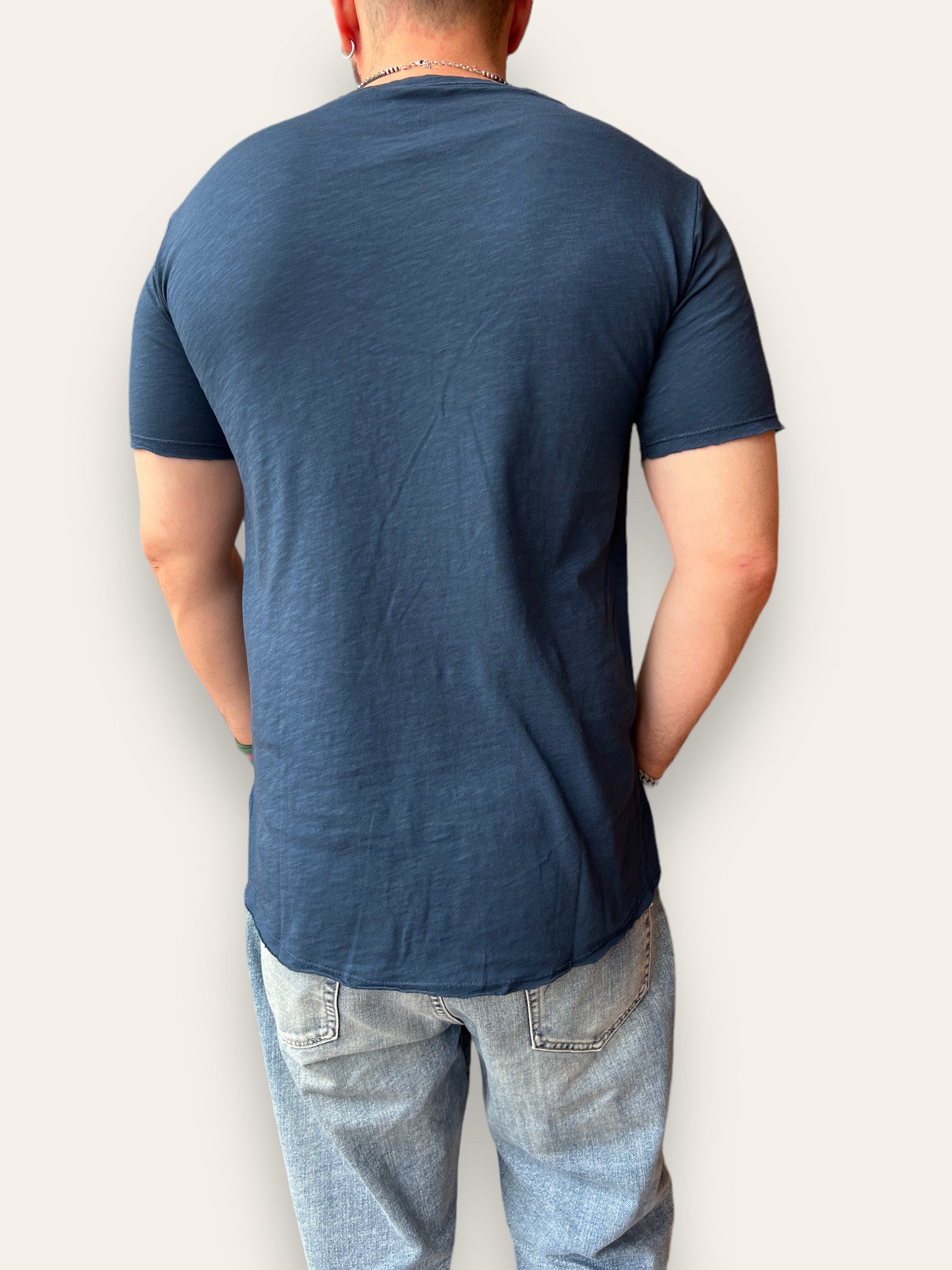 T shirt misto lino BL11