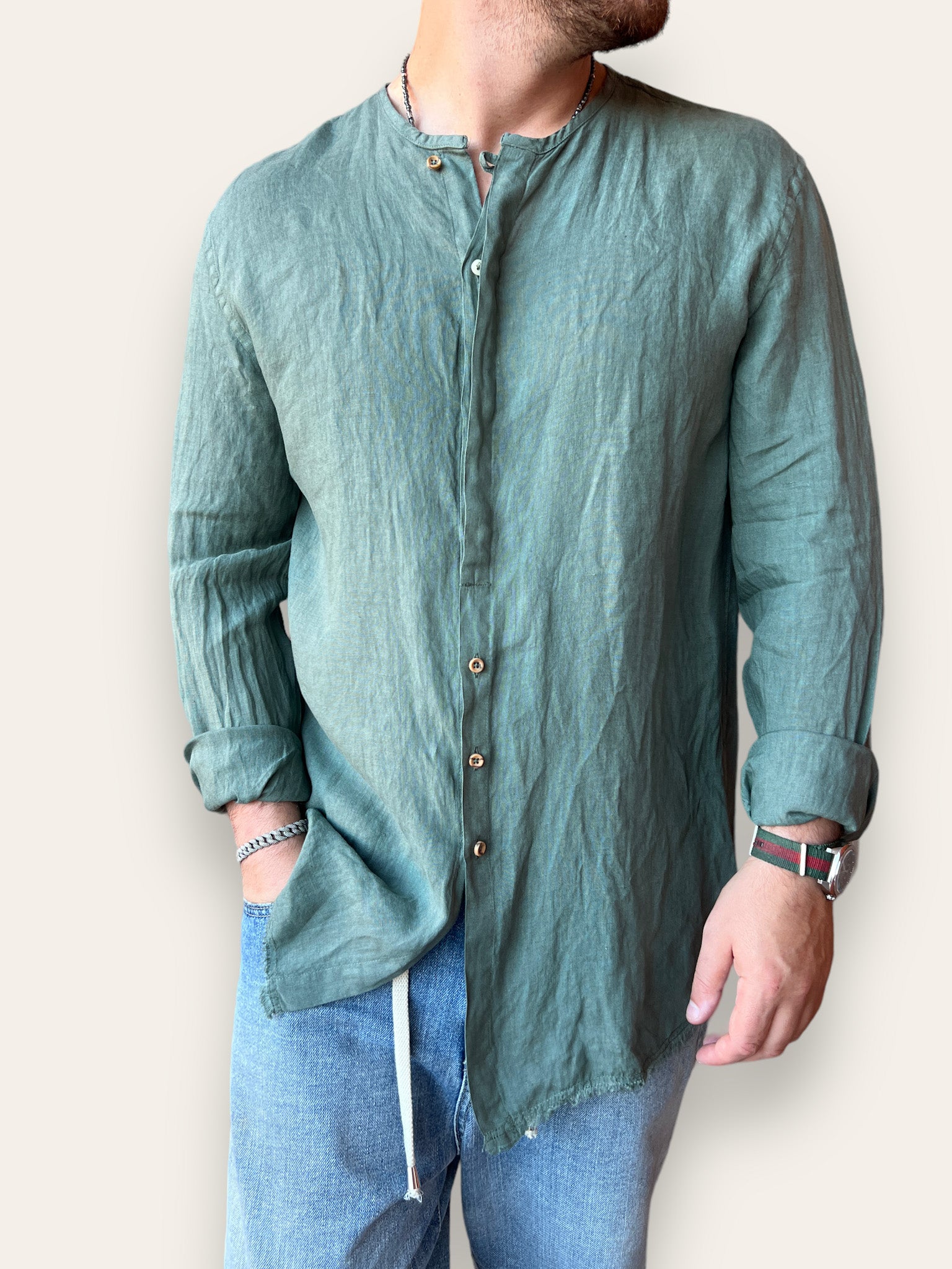 Camicia lino BL11