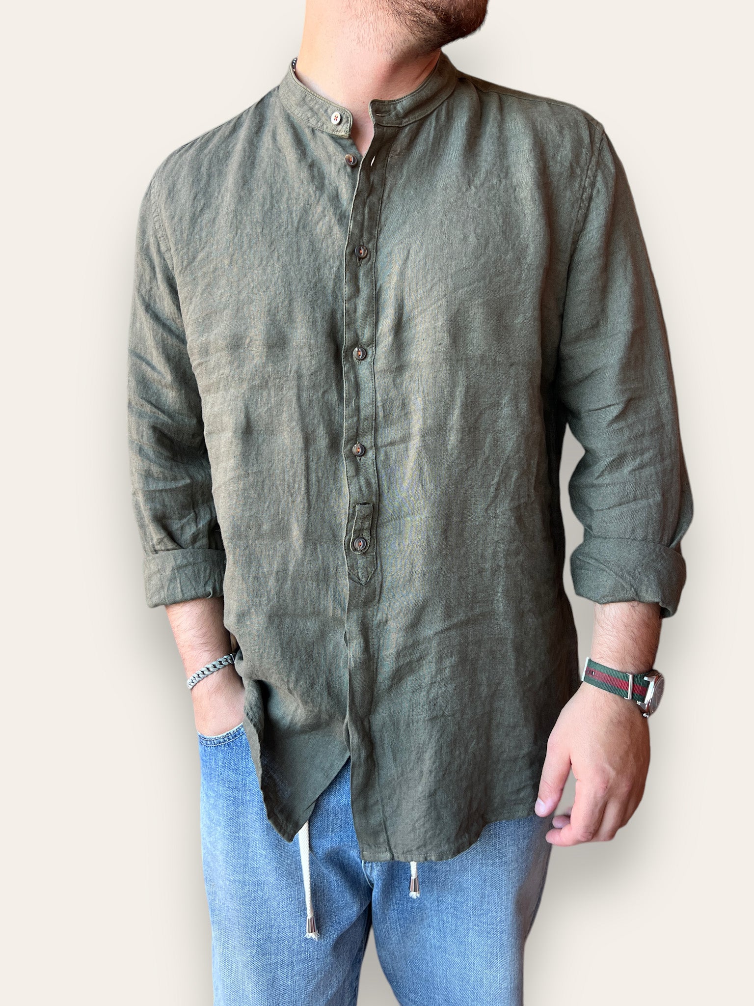 Camicia lino BL11