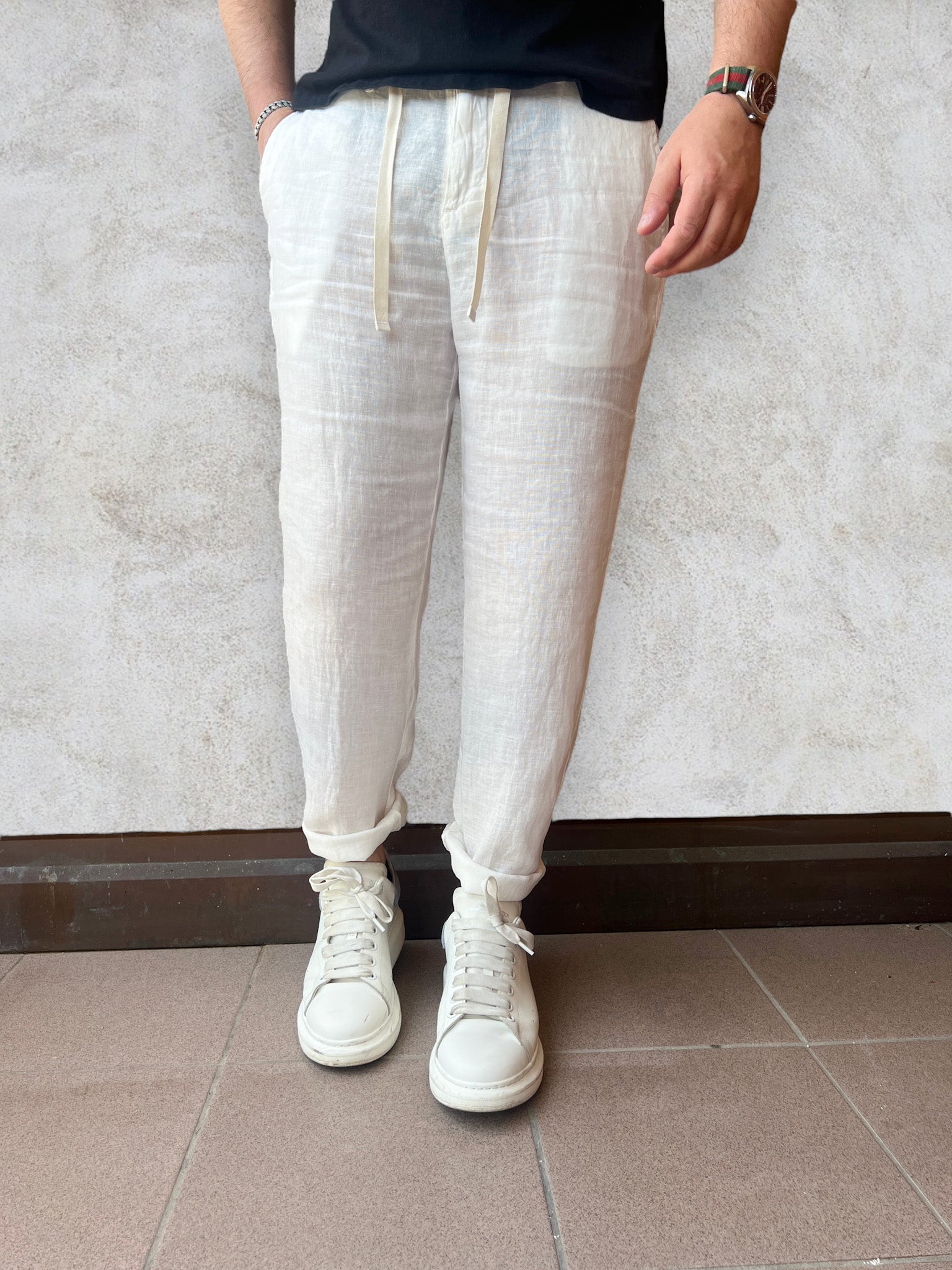 Pantalone Lino BL11