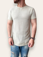 T shirt misto Lino BL11