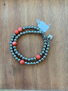 BRACCIALE DOPPIO GIRO PALLINE