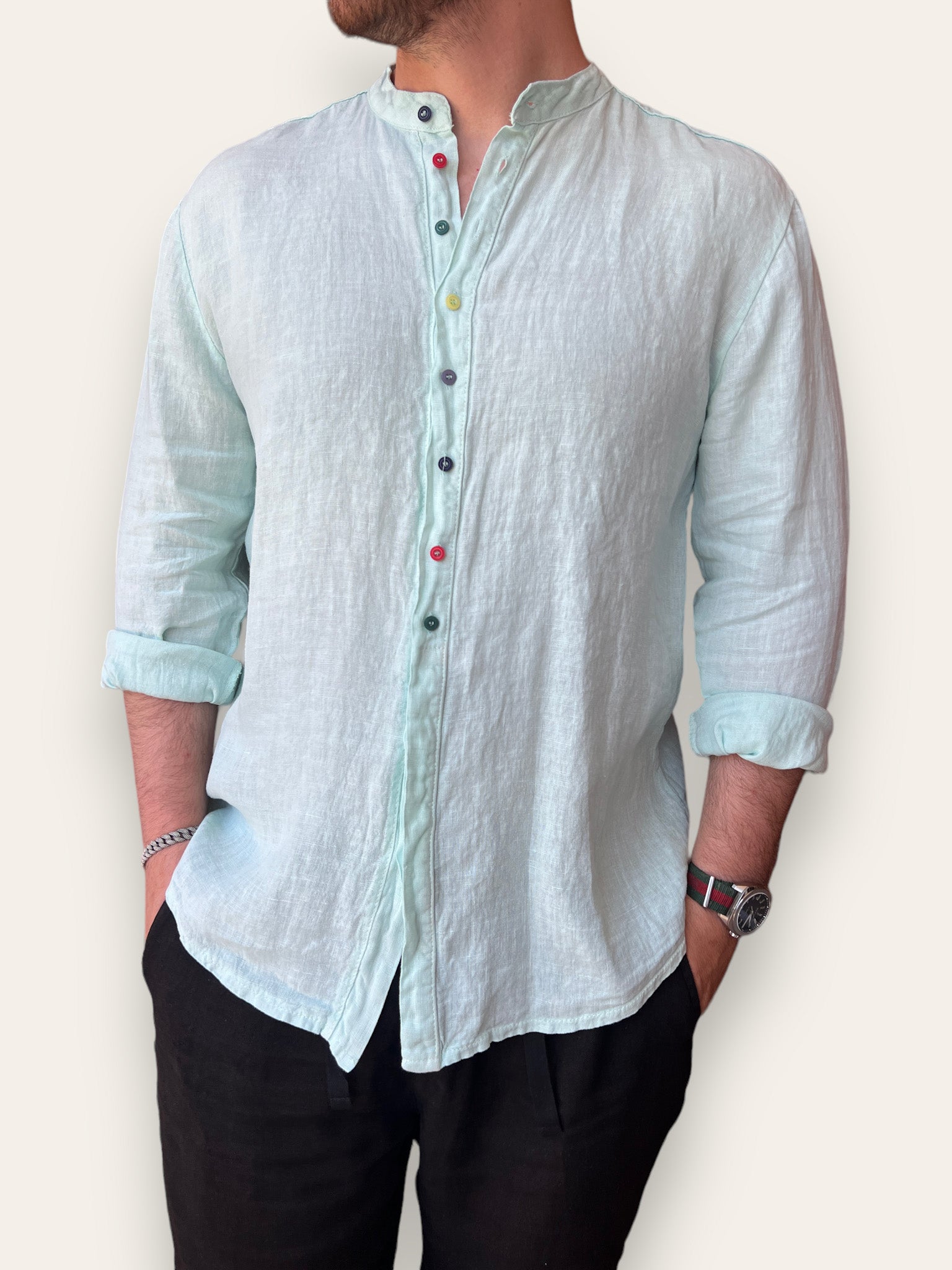 Camicia Lino BL11