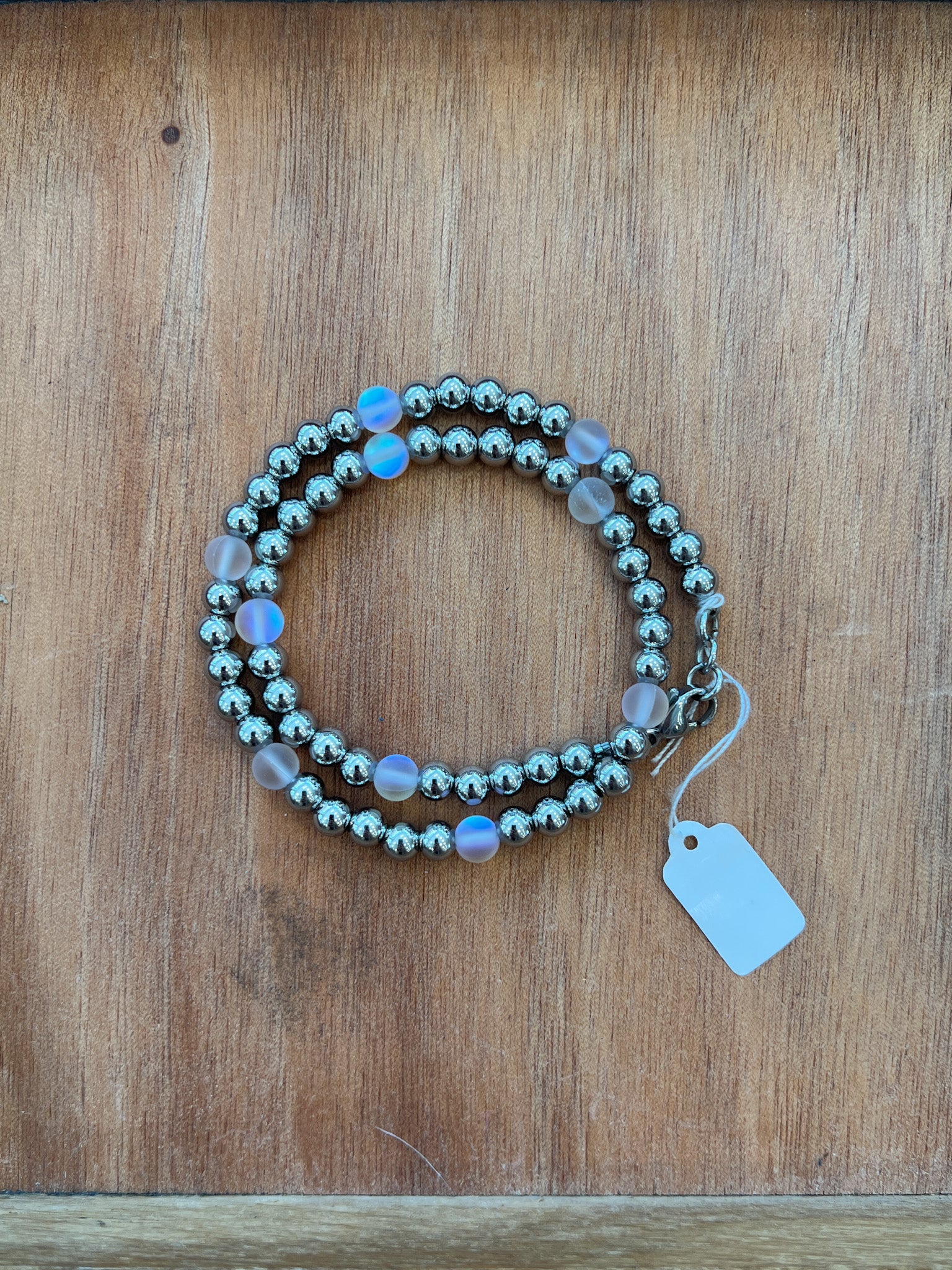 BRACCIALE DOPPIO GIRO PALLINE
